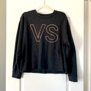 Victoria’s Secret sport sweatshirt charcoal gray size M